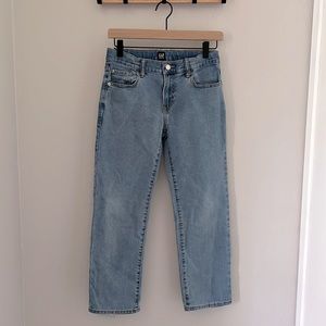 Gap Kids Husky Stretch Denim Unisex Jeans | Size 10 | light Wash
